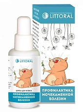 Littoral Лечебные травы Профилактика мочекаменной болезни для кошек